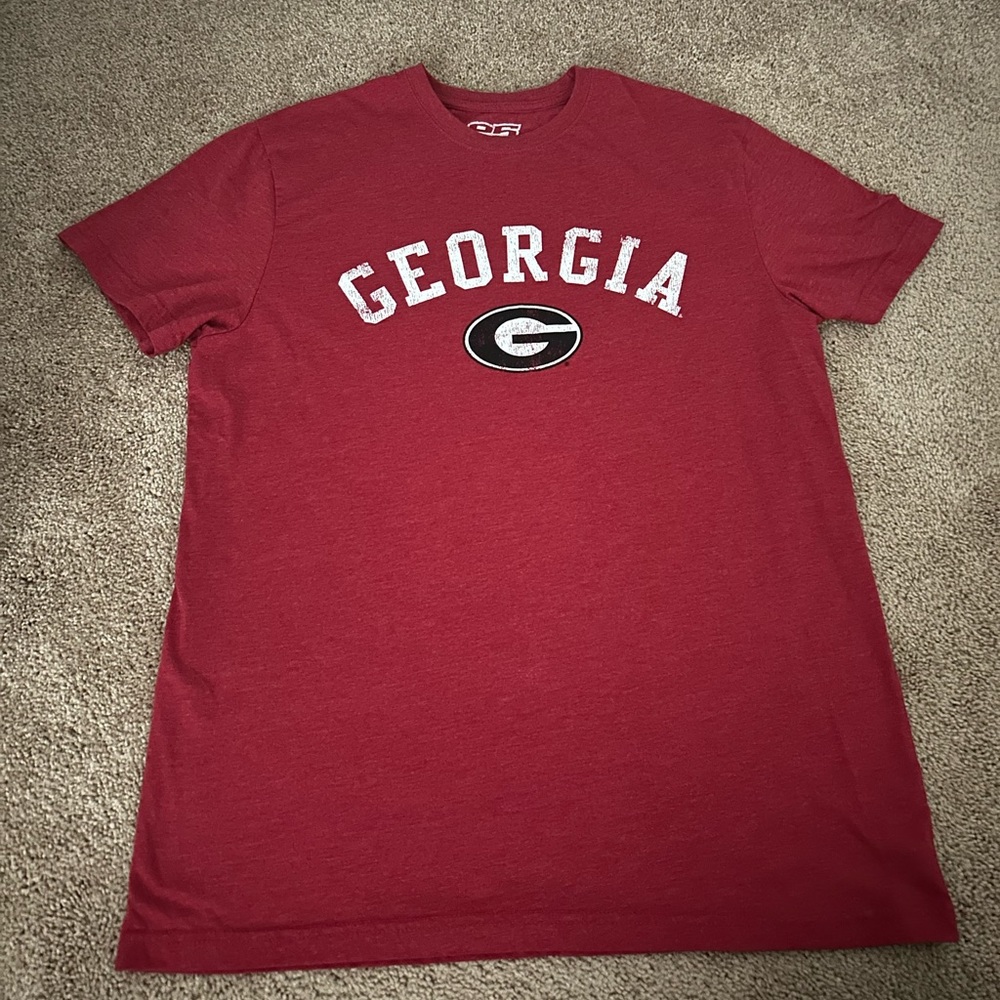 Vintage Red UGA Tee